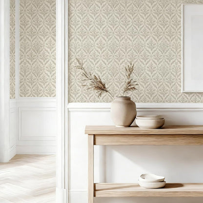YXTII 17.3" × 78.7" Vintage Wallpaper Peel and Stick Self Adhesive Removable Neutral Wallpaper for Bedroom Drawers Cabinets