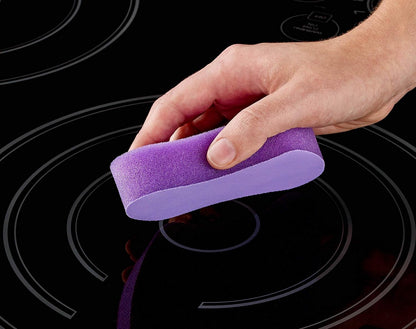 Scotch-Brite Scratch-Free Glass Cooktop Pads, Chemical Free Cleaning for Glass Stovetops, Tackle Burnt-On Messes, 2 Cleaning Pads