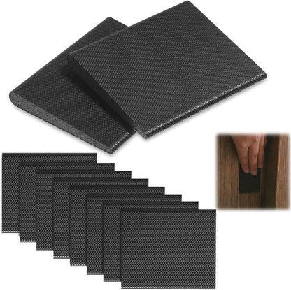 Zonon Self-Adhesive Door Corner Seals Door Weather Stripping Draft Stopper Sealing Frame Foam for Weather Protection Isolation of Noise(Traditional,White,8 Pcs)