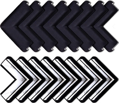Bebe Earth Baby Proofing Corner Protectors, 12 Furniture Corner Guards Bumpers for Table - Clear Child Safety Protector for Home, New Parents and Couples