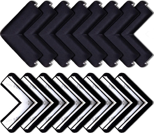 Bebe Earth Baby Proofing Corner Protectors, 12 Furniture Corner Guards Bumpers for Table - Clear Child Safety Protector for Home, New Parents and Couples