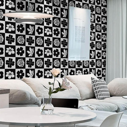 Heroad Boho Peel and Stick Wallpaper Beige Renter Friendly Wall Paper Peel and Stick Modern Contact Paper Neutral Geometric Wallpaper for Bedroom Bathroom Cabinets Decor Vinyl Waterproof 17.3"x78.7"