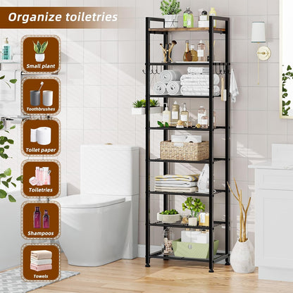 Simple Trending Tall Shoe Rack Storage Holds 40 Pairs, 10 Tier Shoe Organizer Shelf Large Capacity for Entryway Closet, Black