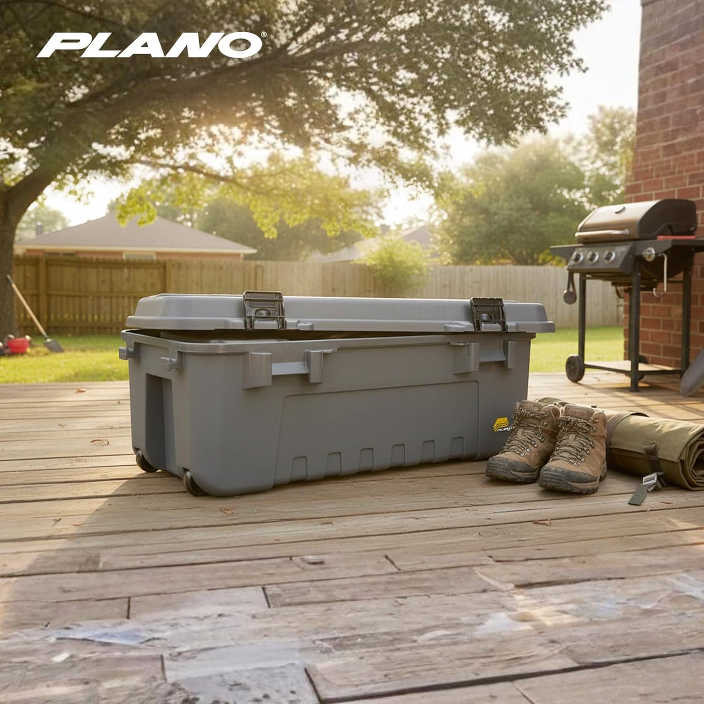 Plano Storage Trunk - 108 Quart w/ Wheels (1819) - Hunter Green