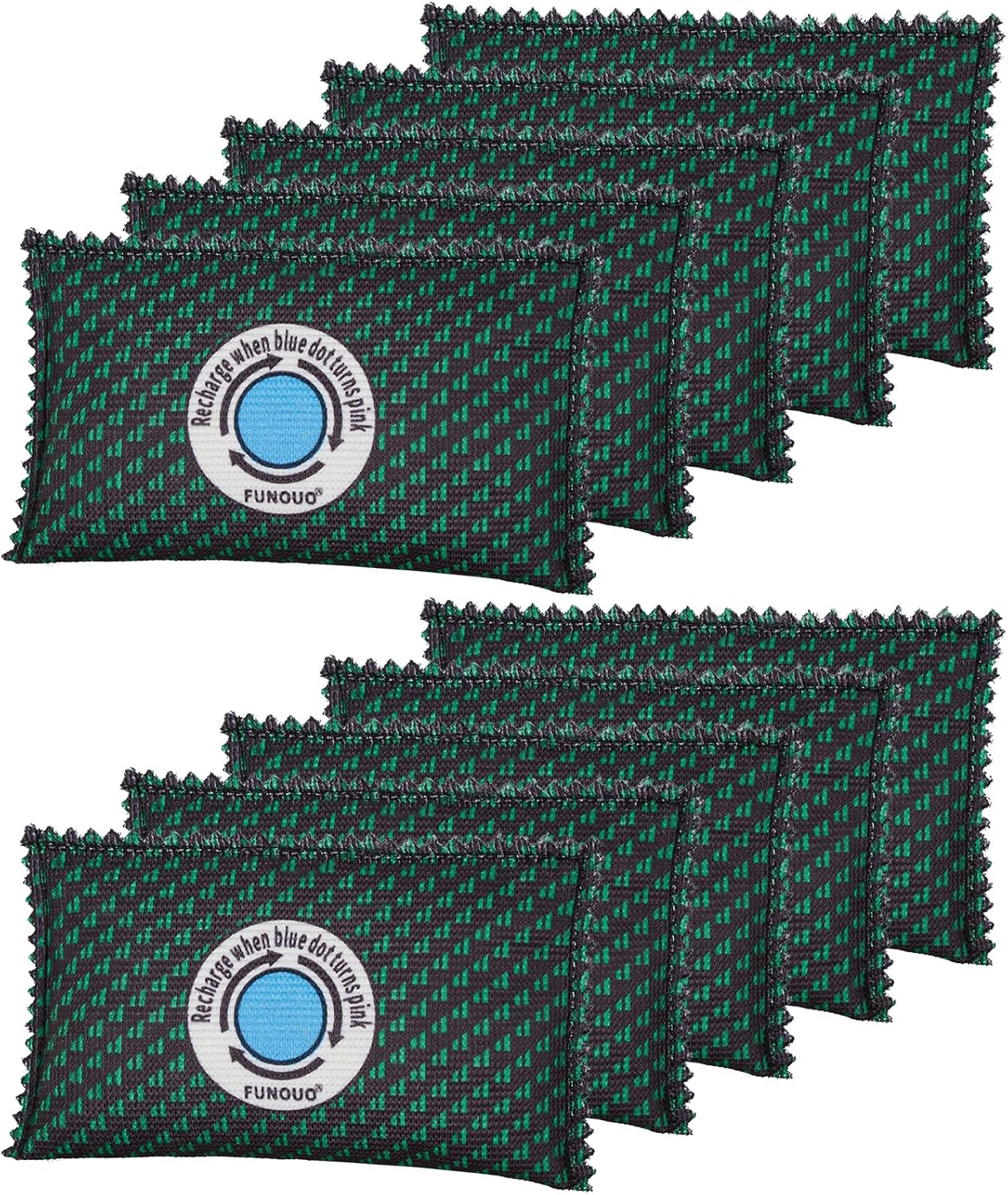 100g Rechargeable Desiccant Pack of 10,Moisture absorbers for storage,Moisture absorbers Bag,Desiccant Dehumidifier bag,Dehumidifier for Home Closets,Gun Safe, and Cars