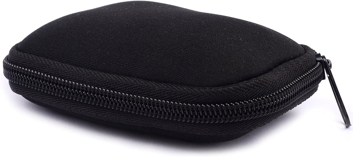 Black Universal Neoprene Zipper Headphone Headset Dock Charger Cable Organizer Electronics Accessories Case Various USB, Mp3, Charge, Cable organizer Pouch