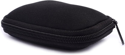 Black Universal Neoprene Zipper Headphone Headset Dock Charger Cable Organizer Electronics Accessories Case Various USB, Mp3, Charge, Cable organizer Pouch