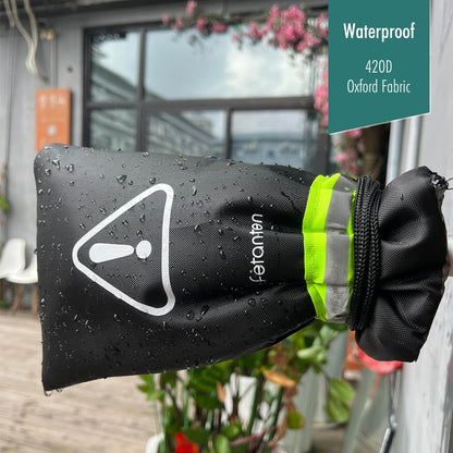 Outdoor Faucet Covers for Winter, Fetanten 9" H x 6" W Water Spigot Covers Winter Insulated Freeze Protection, Outside Hose Bib Covers Faucet Socks Backflow Cover (4 PCS)