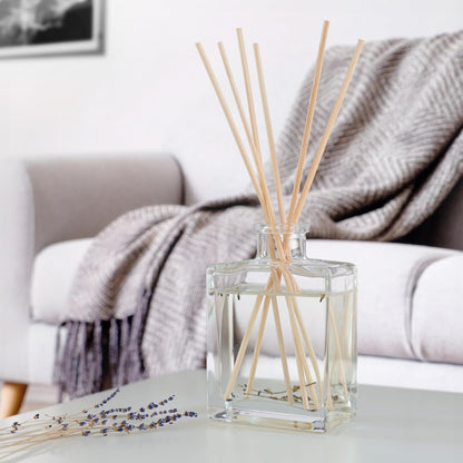 Urban Naturals Smoked Vanilla Reed Diffuser Set with Vanilla Bean, Sandalwood & Leather | Made in the USA - Colors B