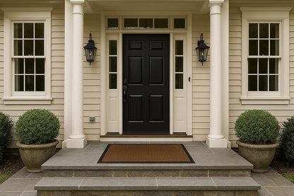 Guardian WaterGuard Indoor/Outdoor Wiper Scraper Floor Mat, Rubber/Nylon, 3'x4', Grey
