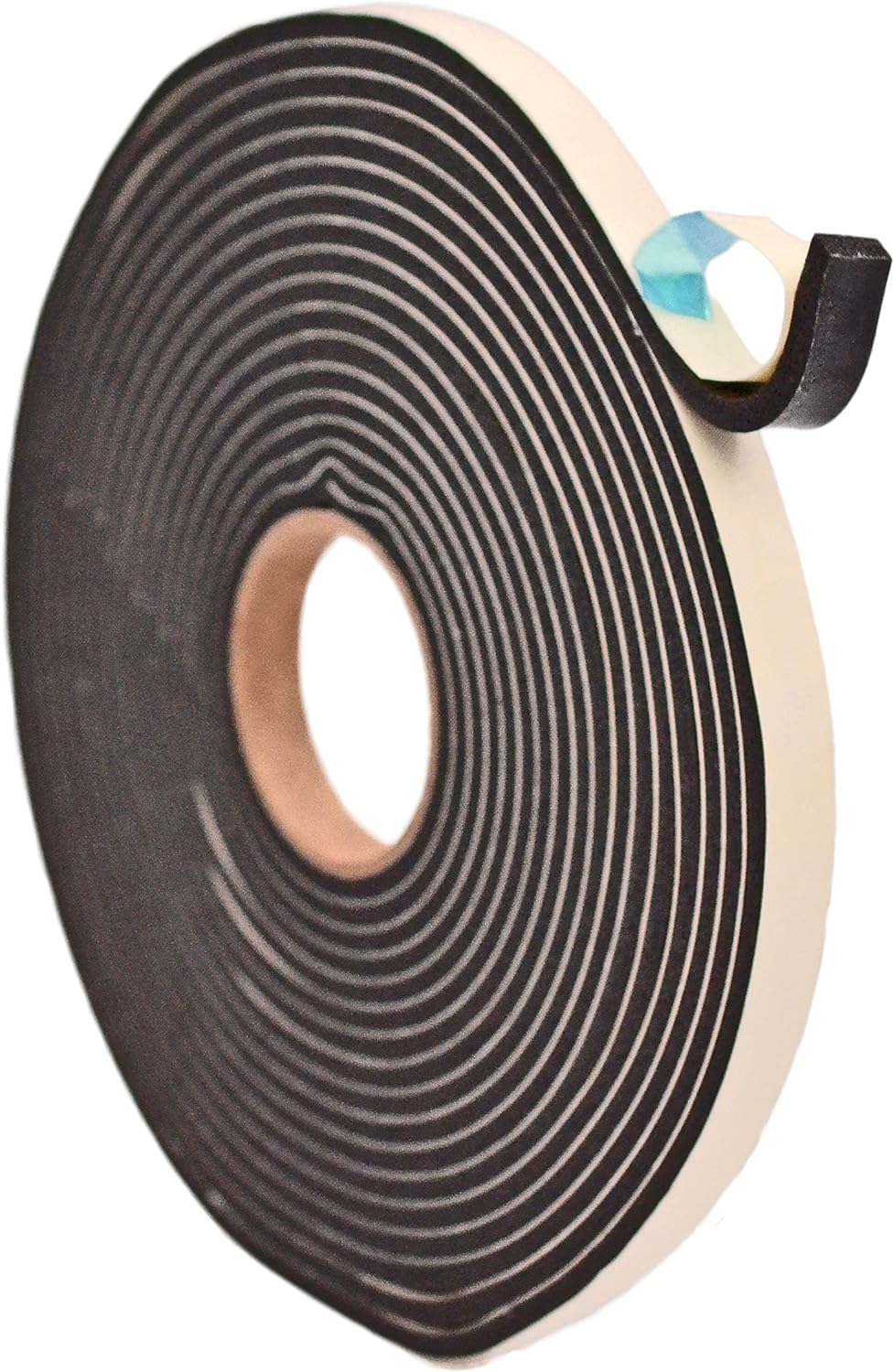 WOD Insulation Foam Tape Self Adhesive - 1/16 Thick x 3/16 Width - 150 feet - Made in USA Weather Stripping, HVAC, Sealing Doors, Windows, Pipes, Cooling, Sound Proof, and Air Conditioning.