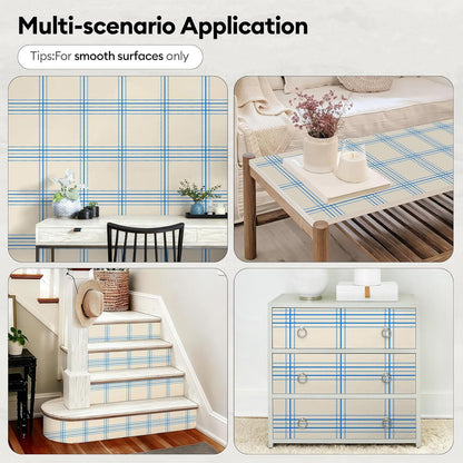 17"x118" Peel and Stick Wallpaper for Renter Friendly, Removable Wallpaper Peel and Stick, Self-Adhesive Textured Contact Paper for Walls, Cabinets, Countertops(Geometric Clay)