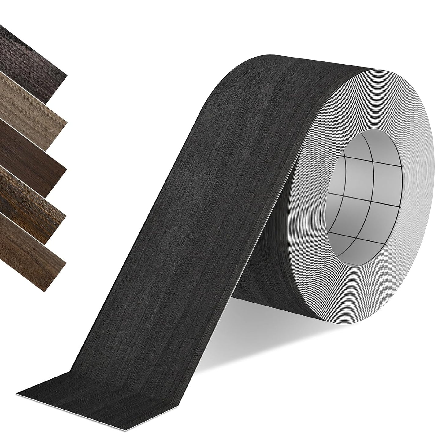 Wood Grain Repair Tape, 2.4 inch X 15ft Self Adhesive Natural Walnut Grain Repair Patch for Tables, Chairs, Baseboards, Doors, Windows, Floors, Handicraft DIY.