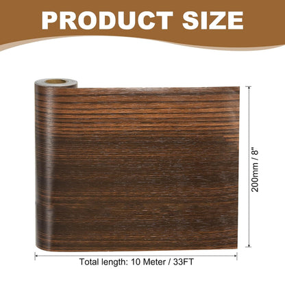 PATIKIL Self Adhesive Wood Grain Repair Tape 33'x 3", Multi-Use Realistic Wood Grain Repair Patch for Furniture Floor Door Table Chair Windows Handicraft DIY, Yellow Teak