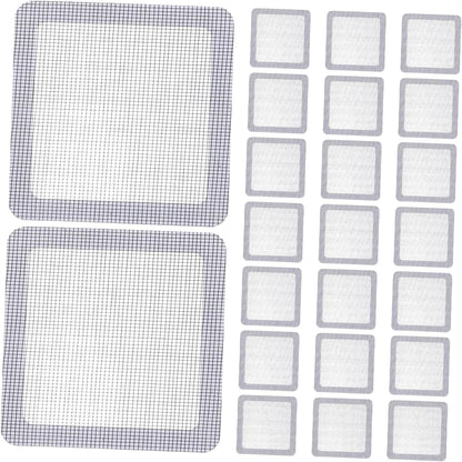 Window Screen Repair Patch Kit Adhesive Patch Pads for Holes Door Screen Mesh Tape