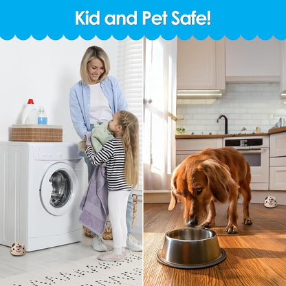 Water Leak Monitoring Sensor with Alarm 1 Pack- Leak Puppy Electronic Flood Detector- Senses as Little as 1/32" of Water - Warning Overflow Alert Sensor Beeps Loudly in Home, Basement- Battery Powered