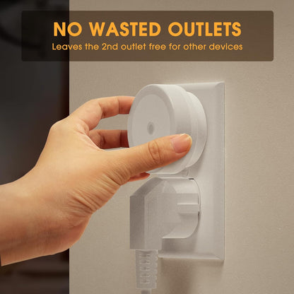 Briignite Motion Sensor Night Light, [2 Pack] Night Lights Plug into Wall, Auto On/Off Motion Activation Nightlight, Energy-Saving 0.6W LED, Daylight White, Ideal for Kids, Bedroom, Bathroom