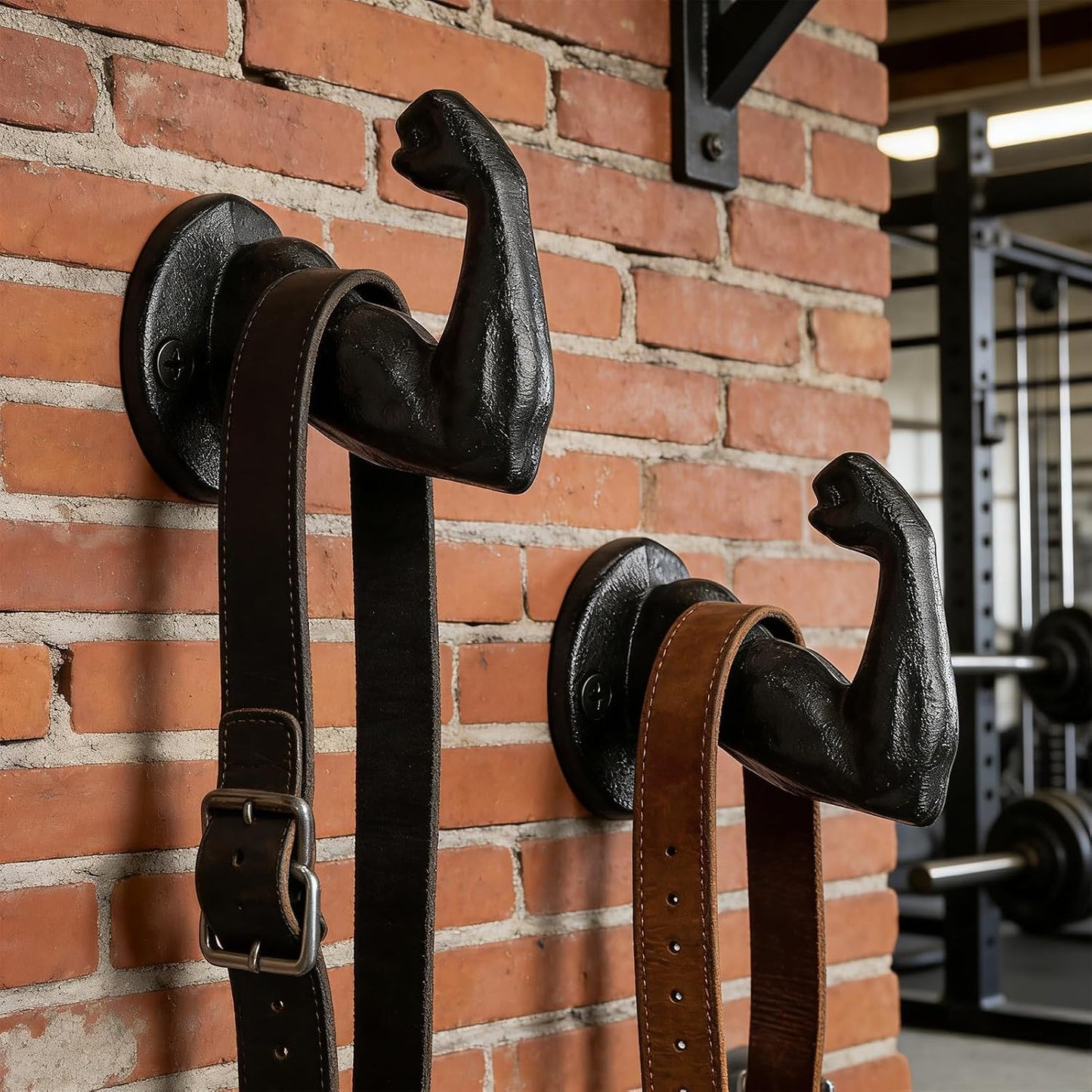 Coat Hooks Wall Mounted, Rustic Bat Key Hook Holder, Heavy Duty Decorative Black Wall Hooks for Mudroom, Towels, Hat Rack, Purse Hooks, Cast Iron Decorative ‎Antique Black Hooks