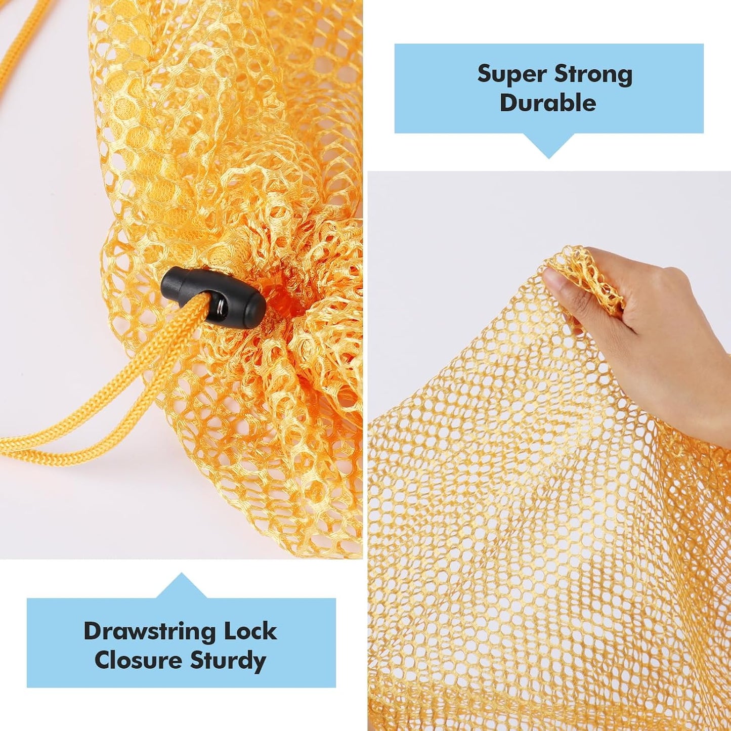 3 Pack XXL Mesh Laundry Bags for Delicates, Extra Large Laundry Wash Bags for Clothes,Bed Linen,Toys with Drawstring Closure Sturdy(3 XXLarge 28 x 26 Inches)