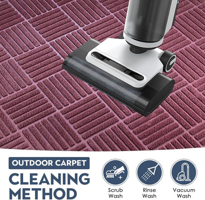 DM23 Heavy Duty Front Door Mats Non Slip Rubber Backing Entrance Mat Shoes Scraper Welcome Mat