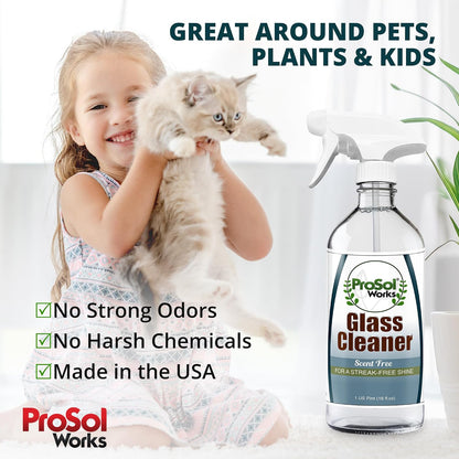 Degreaser Cleaner Heavy Duty Cleaning Spray 16 oz - Kitchen Cleaner for Stubborn Splatters, Stove Top, Grill, Drip Pans, & Oven Cleaner - Safe on All Surfaces - Fresh Scent