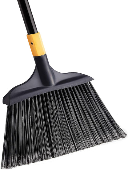 Yocada Heavy-Duty Broom Outdoor Commercial for Courtyard Garage Lobby Mall Market Floor Home Kitchen Room Office Pet Hair Rubbish 54Inch
