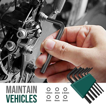 Hi-Spec Small Tool Kit Compact Set for Home and Office DIY, Green Mini Tool Box for Basic Household Repairs, Starter Toolkit in a Portable Toolbox Case.