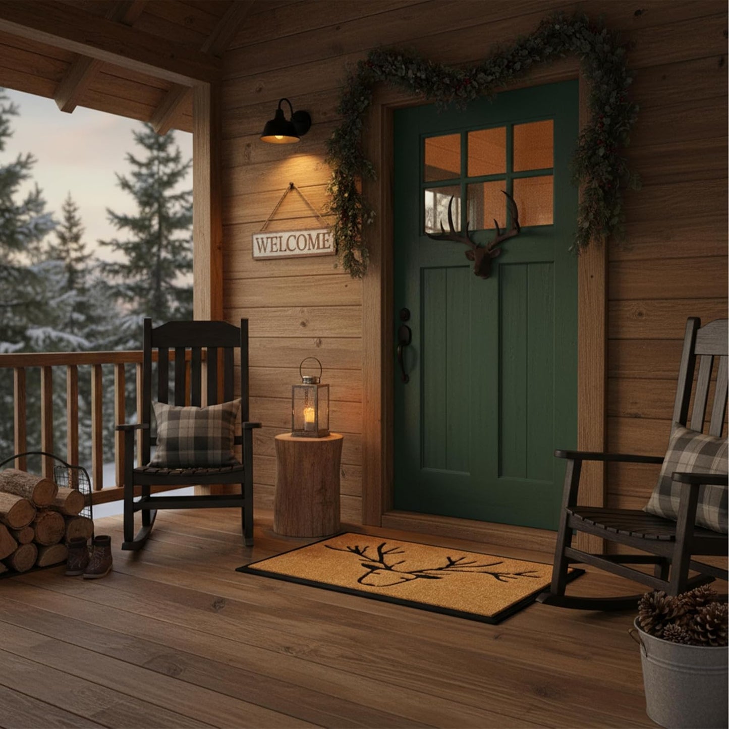 Calloway Mills 112981830 Snow and Mud Scraper Doormat 18" x 30"