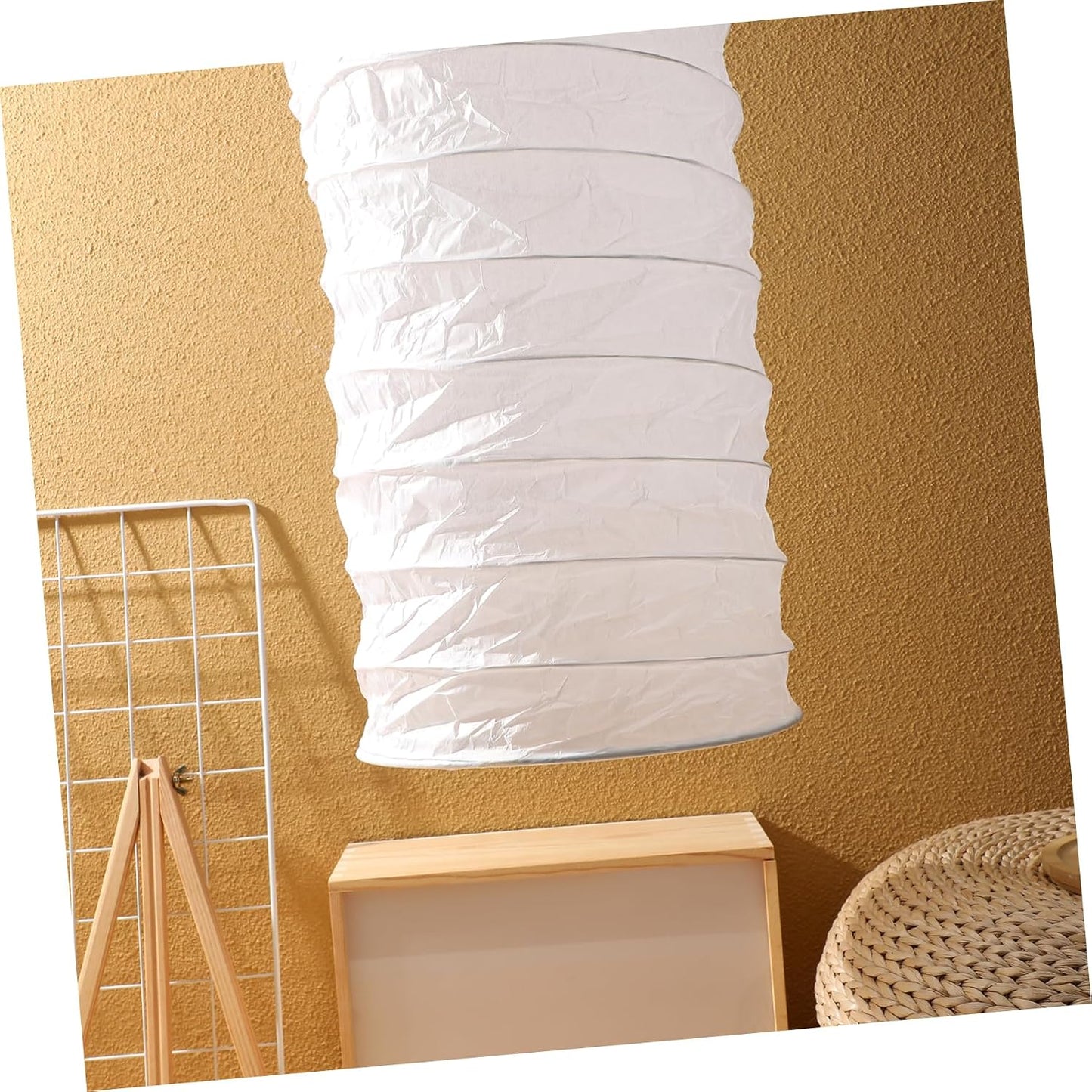 Beaupretty Paper Floor Lamp Shade: Diploma Floor Lamp Shade Japanese Style Rice Paper Lamp Protector Cover Replacement for Hotel Bedside