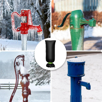 Bonviee 2-Pack Outdoor Faucet Covers For Winter- 35”H X 15”W- Insulated With Thick Cotton Waterproof Oxford Fabric and Reflective Strip for Freeze Protection Outdoor Faucets Hose Bibs