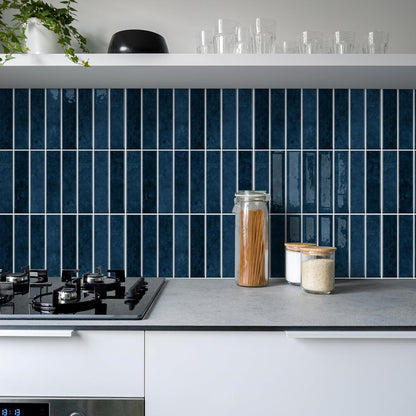 Alwayspon 10 Sheets 12x12inch Beige 3D Vinyl Backsplash Tiles, Self-Adhesive Peel and Stick Wall Tile Stickers Stick on Subway Tiles for Kitchen Bathroom Wall