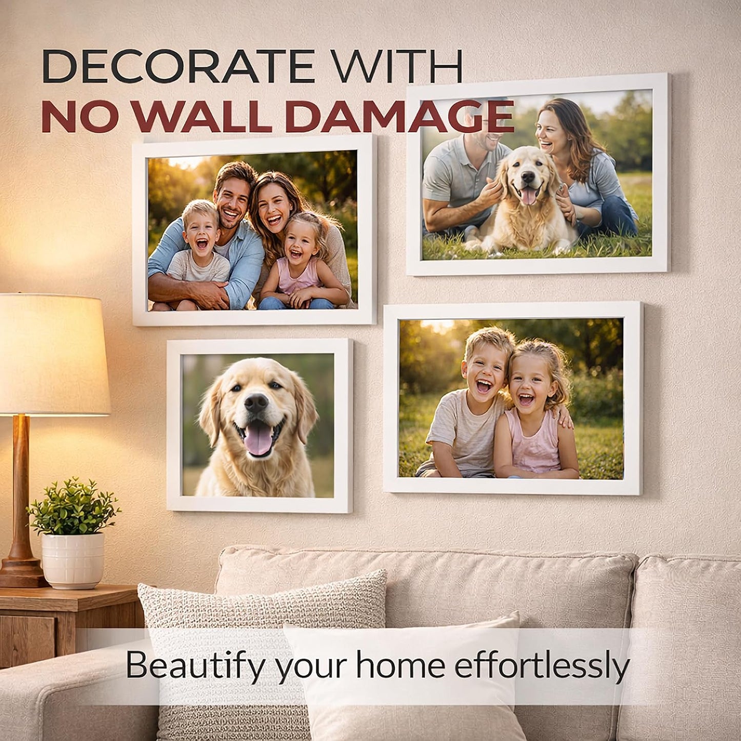 DAMASA Double Sided Tape Heavy Duty – 1.18" x 9.85 Ft Nano Gel Mounting Tape, Removable & Reusable, No Residue, for Walls, Glass, Tile, Picture Frames, Carpet & LED Strips (Crystal Clear)