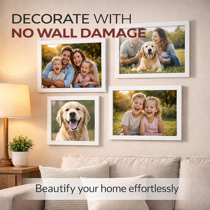 DAMASA Double Sided Tape Heavy Duty – 1.18" x 9.85 Ft Nano Gel Mounting Tape, Removable & Reusable, No Residue, for Walls, Glass, Tile, Picture Frames, Carpet & LED Strips (Crystal Clear)