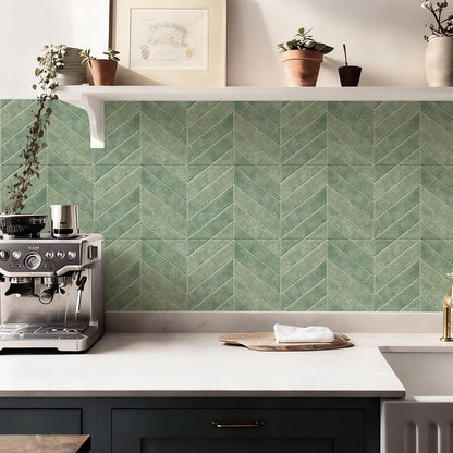 10 Sheets Thicker Design Peel and Stick Backsplash, 3D Self Adhesive Peel and Stick Wall Tile Backsplash for Kitchen, Bathroom, 11.4"x9.1", Beige