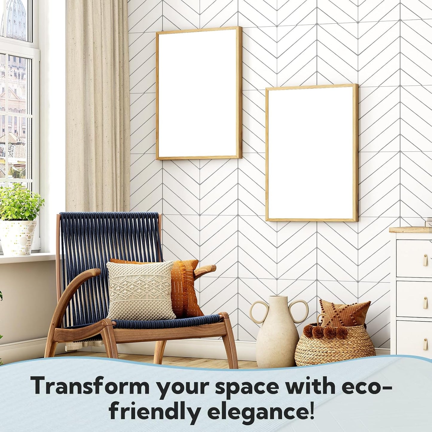 20 Sheets Herringbone Tile Sticker, Peel and Stick Backsplash for Kitchen, 2.5mm Thick Self Adhesive Wall Tile with Grey Grout, Waterproof Stick on Backsplash for Bathroom, RV, White