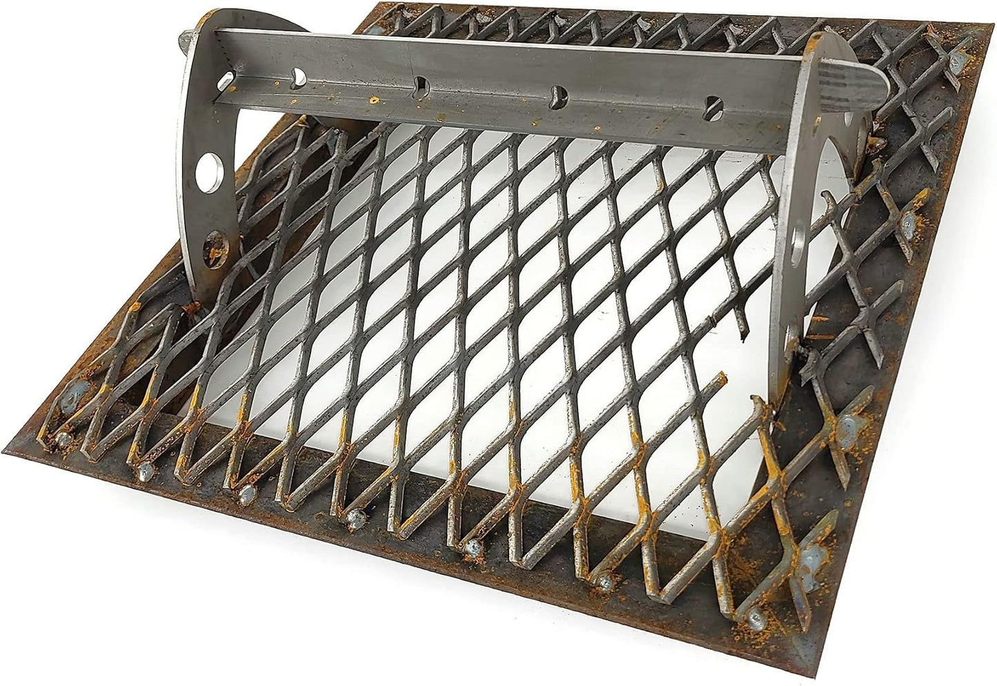 Steel Expanded Iron Heavy Duty Outdoor Boot and Shoe Scraper Cleaner 19 to 34 Inches (22x34 Inches Large)