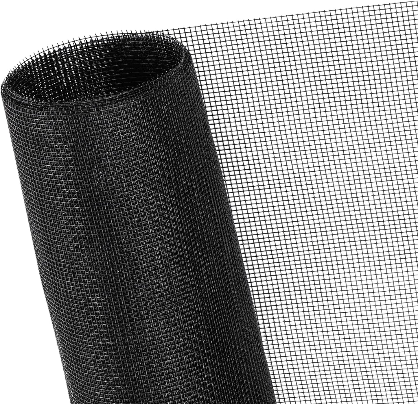 Magnetic Screen Door - Self Sealing, Heavy Duty, Hands Free Mesh Partition Keeps Bugs Out Let Breeze in- Pet and Kid Friendly - Keep Open Feature (Black, Fit Door Size 38 x 82 Inch)