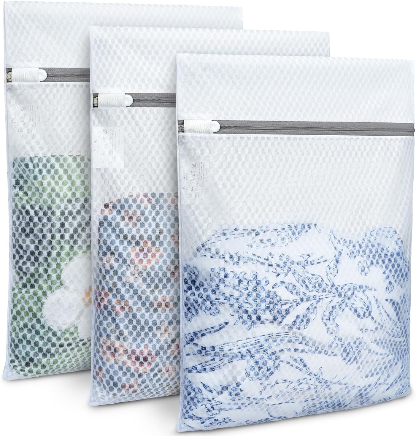 BAGAIL Laundry Bags Mesh Wash Bag for Intimates Lingerie and Delicates, 5Pcs (1XL,2L,2M)