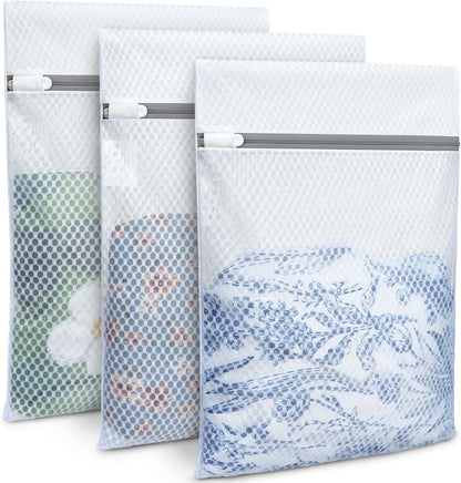 BAGAIL Laundry Bags Mesh Wash Bag for Intimates Lingerie and Delicates, 5Pcs (1XL,2L,2M)