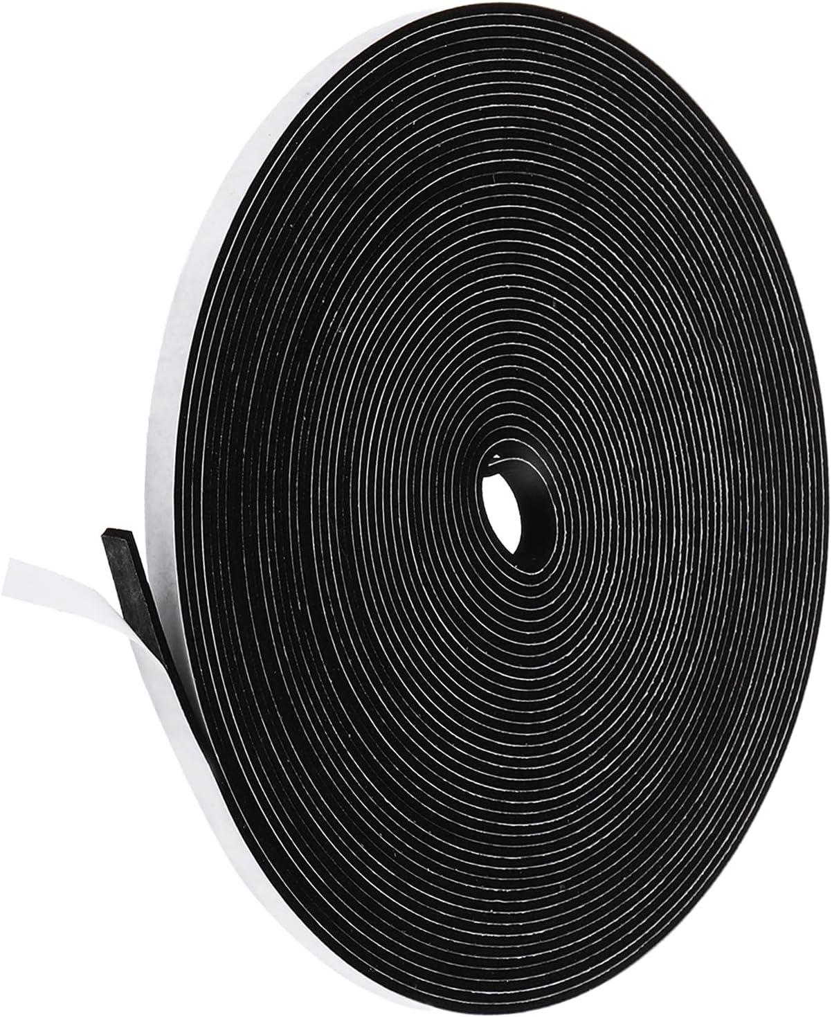 PATIKIL Weather Stripping Door Seal Strip, 3/8 Inch x 1/4 Inch x 32 Ft Self Adhesive Soundproof High Density Foam Tape Insulation for Door Window Air Conditioning, White - Colors B