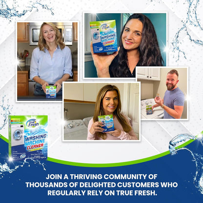 Washing Machine & Dishwasher Cleaner Tablets - 48-Pack Bundle Compatible with Front Loader Top Loader & He Machines and all Dishwashers Removes Buildup Lime Scales and residues - Septic Safe