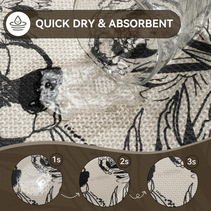 YDKGL Ultra Thin Bathroom Rugs Mat Quick Dry Absorbent Non Slip Bath Mat Bath Mats for Bathtub Mat Bathroom Carpet Fit Under Door Washable Floor Rubber Half Round Bath Rugs Grey 16x24