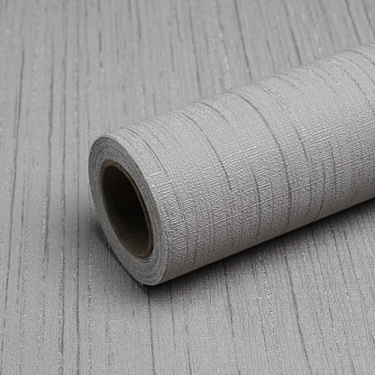 Light Blue Peel and Stick Grasscloth Texture Wallpaper 15.7"x120" Vintage Wallpaper Removable Waterproof