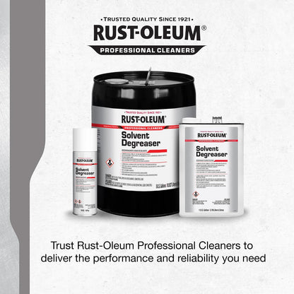Rust-Oleum Professional Cleaners Solvent Degreaser | 15oz Aerosol | Professional Strength | Non-Chlorinated Formula