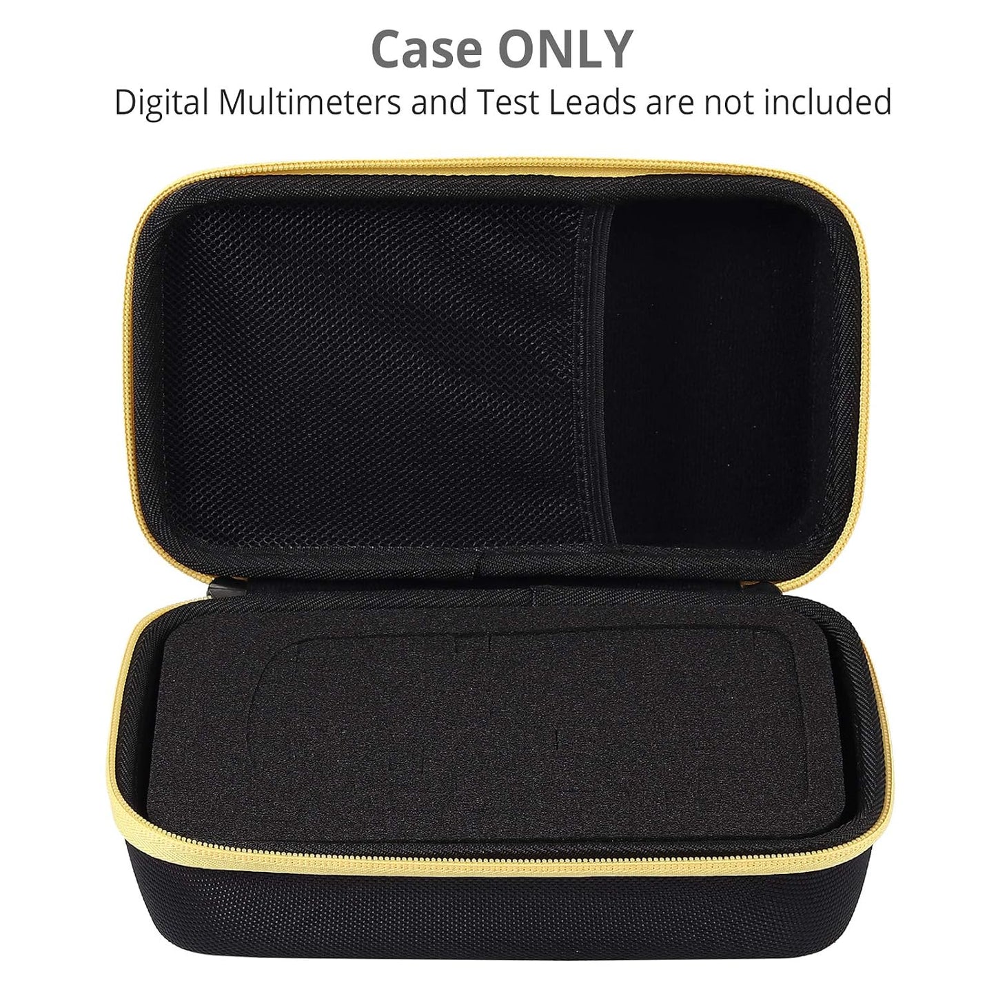 Neoteck Multimeter Carrying Case Portable Digital Multimeter Storage Bag Compatible with Klein,AstroAI,KAIWEETS,Fluke 117/115/116/114/113 87V 88V F15B+F17B+F18B+/F117C/F17B+/F115C,Crenova,Etekcity,etc