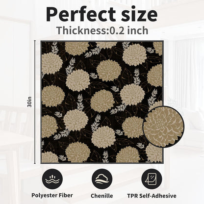 Non-Slip Carpet Stair Treads 15PCS, 8"x30" Peel and Stick Stair Runner for Wooden Steps Indoor, Washable Reusable Adhesive Backing, Pet-Friendly Safety Mats for Kids, Elders, Dogs
