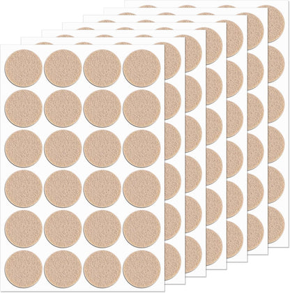 288 Pcs Self Adhesive Felt Furniture Pads 3/4", Felt Pads for Coasters Bottom Dots Felts Floor Protectors for Furniture Thick Cabinet Door Bumpers for Chair Legs Felts Pad Small for Hardwood Floors