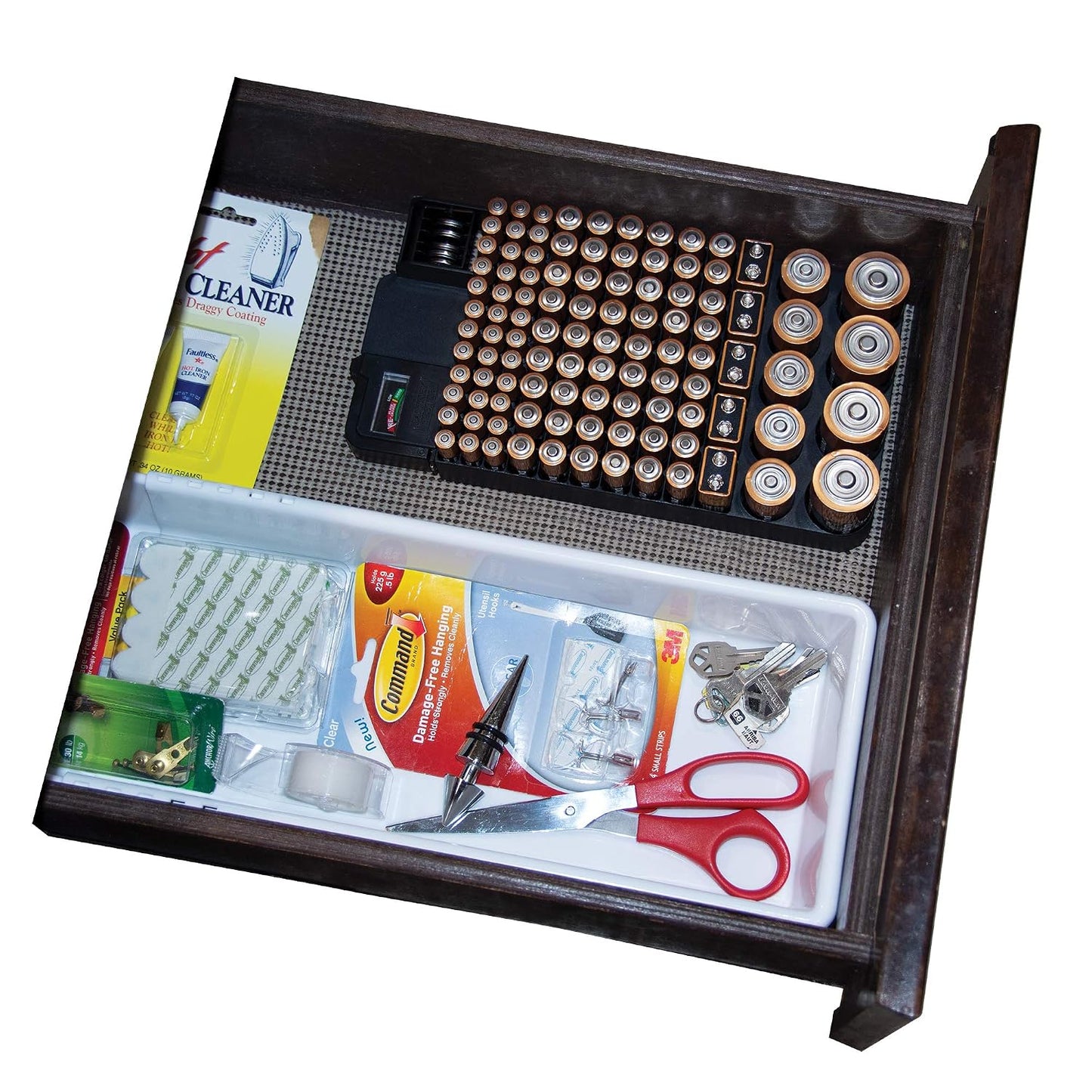 Range Kleen Slim Line Battery Organizer, Single Pack