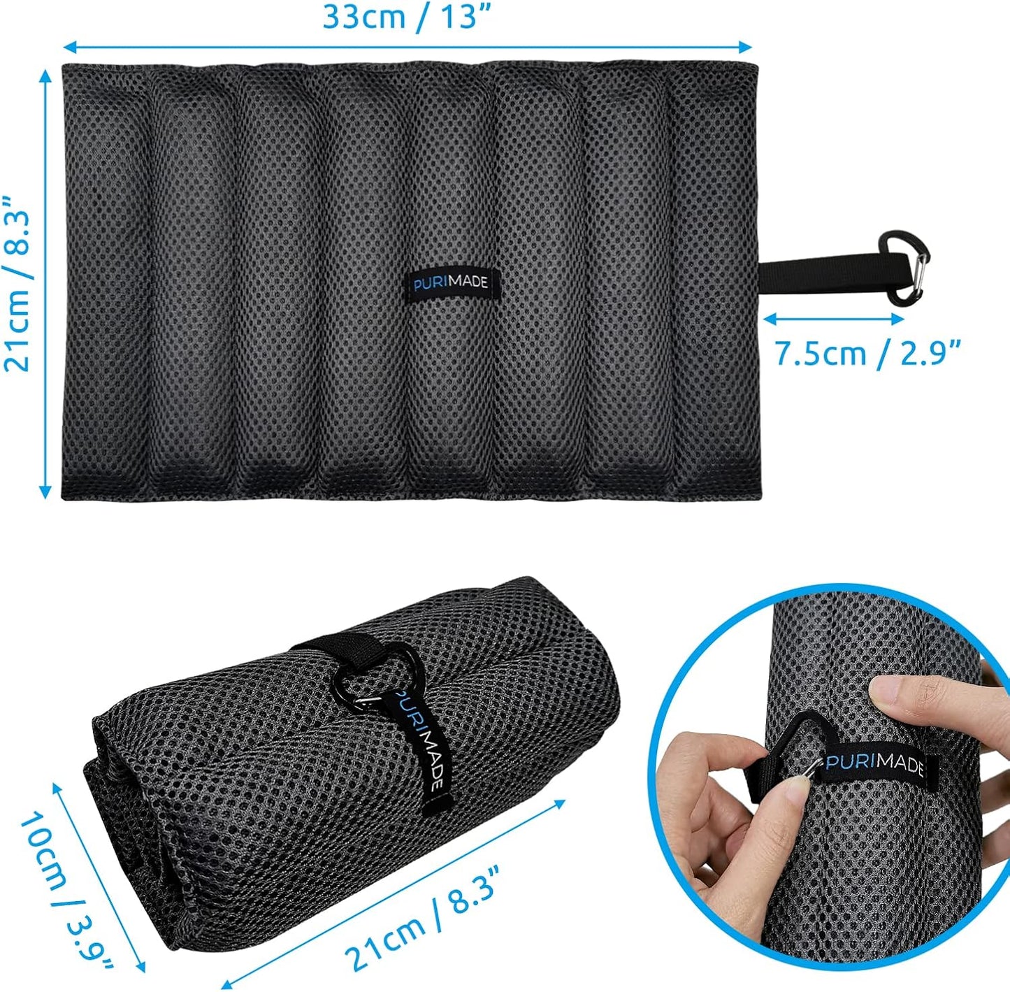 Bamboo Charcoal Air Purifying Bag,Reusable Natural Activated Charcoal Bags,300g Deodorizer and Odor Purifier,for Home,Car,Pet Space,Bathroom,Basement,Closet,Shoe Cabinets