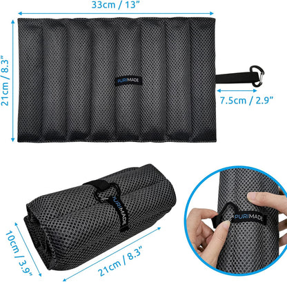Bamboo Charcoal Air Purifying Bag,Reusable Natural Activated Charcoal Bags,300g Deodorizer and Odor Purifier,for Home,Car,Pet Space,Bathroom,Basement,Closet,Shoe Cabinets